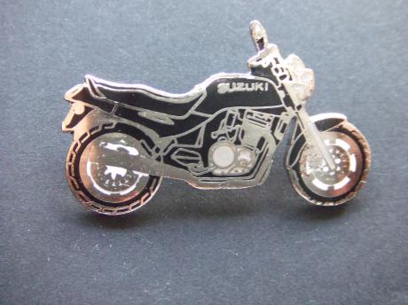 Suzuki motor zwart-zilver